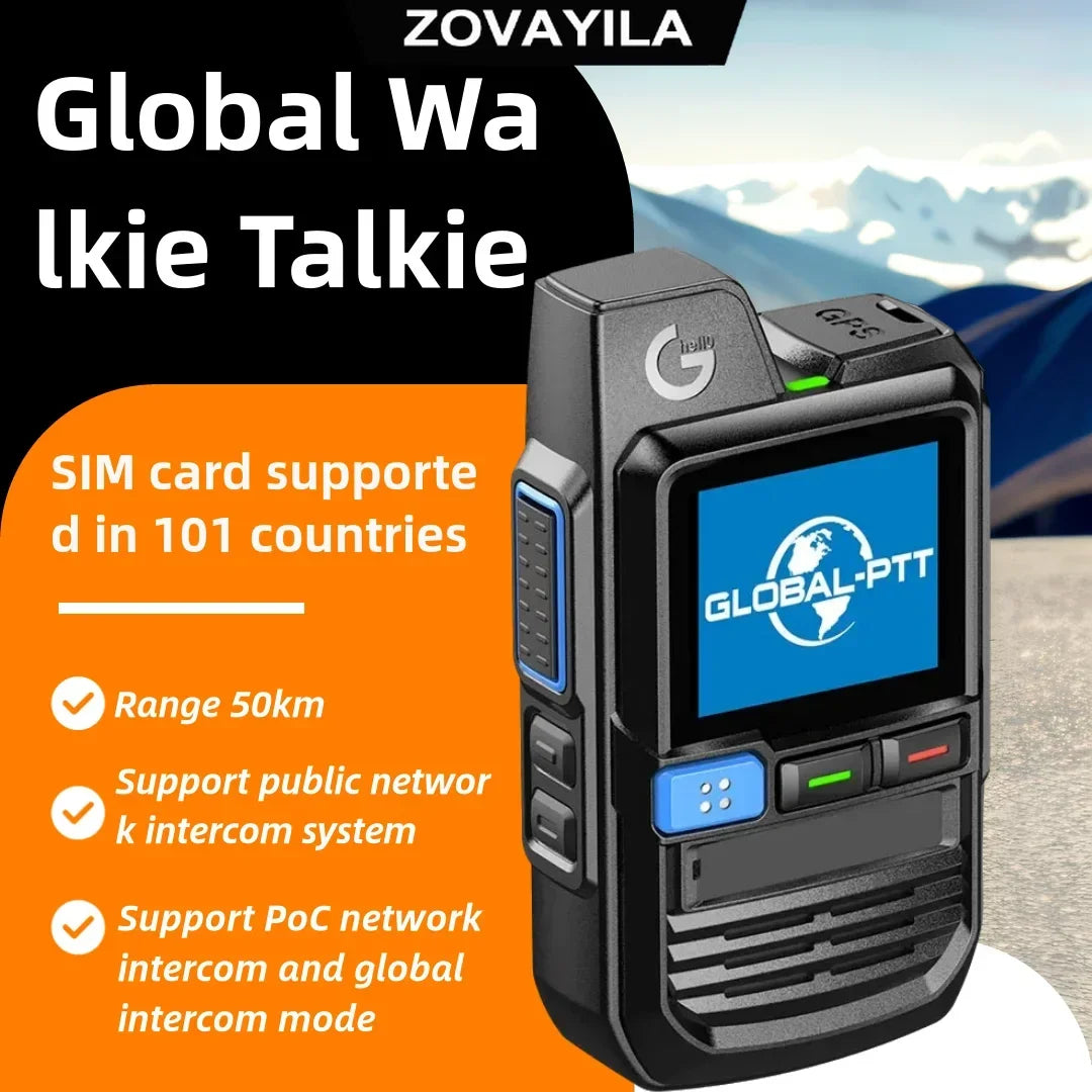 Walkie-talkie Global 4G