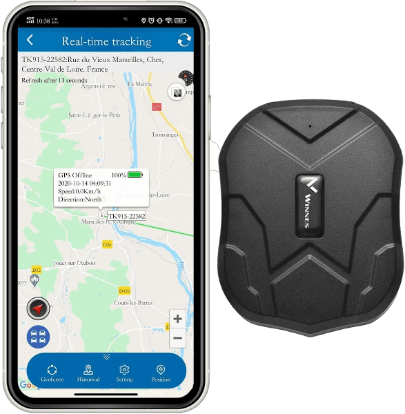 Localizador GPS para Coche,  en Tiempo Real Impermeable