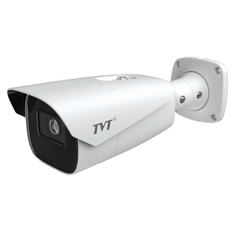 Cámara Tubular TVT IP 8MP Motorizada Perímetro, Perímetro, Captura facial. Vehículos TD-9483E3B(D/AZ/PE/AR5)